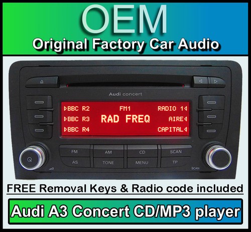 Autoradio stereo audi - autoradio,