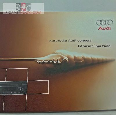 Manuale autoradio concert - manuale,