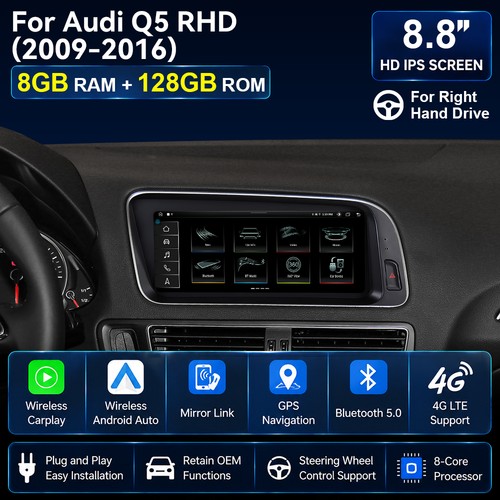 Touchscreen autoradio - 8.8'',