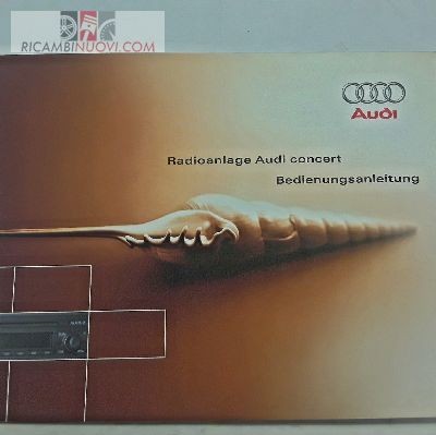 Manuale autoradio concert - manuale,