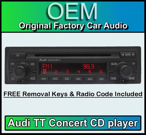 Audi autoradio concert con - audi,