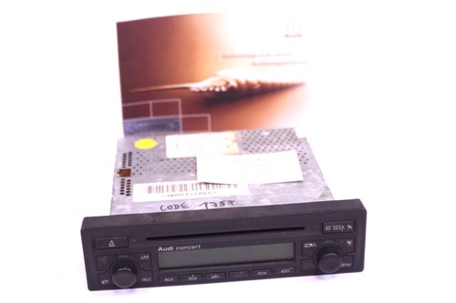Autoradio audi concert - cd, a6