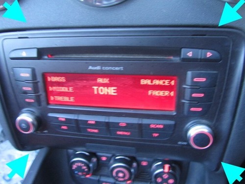 Audi mk2 2010 autoradio - 8j,